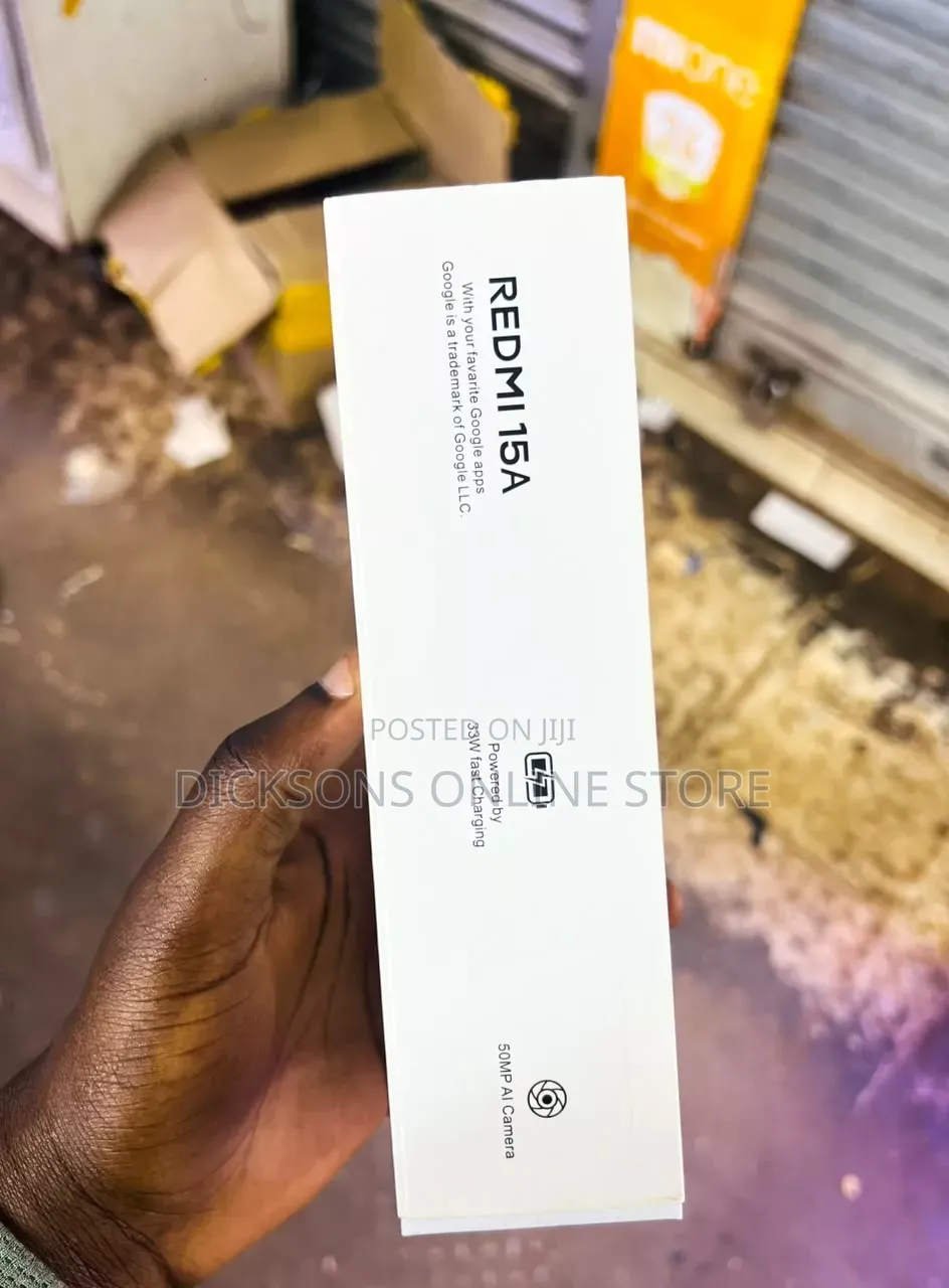 New Xiaomi Redmi 15a 128 GB Black