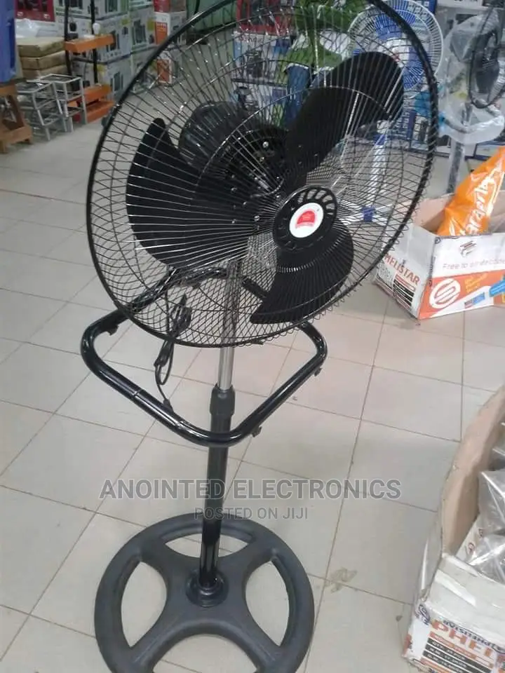 Black Stand Fan