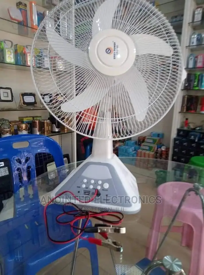 Solar Fans Table