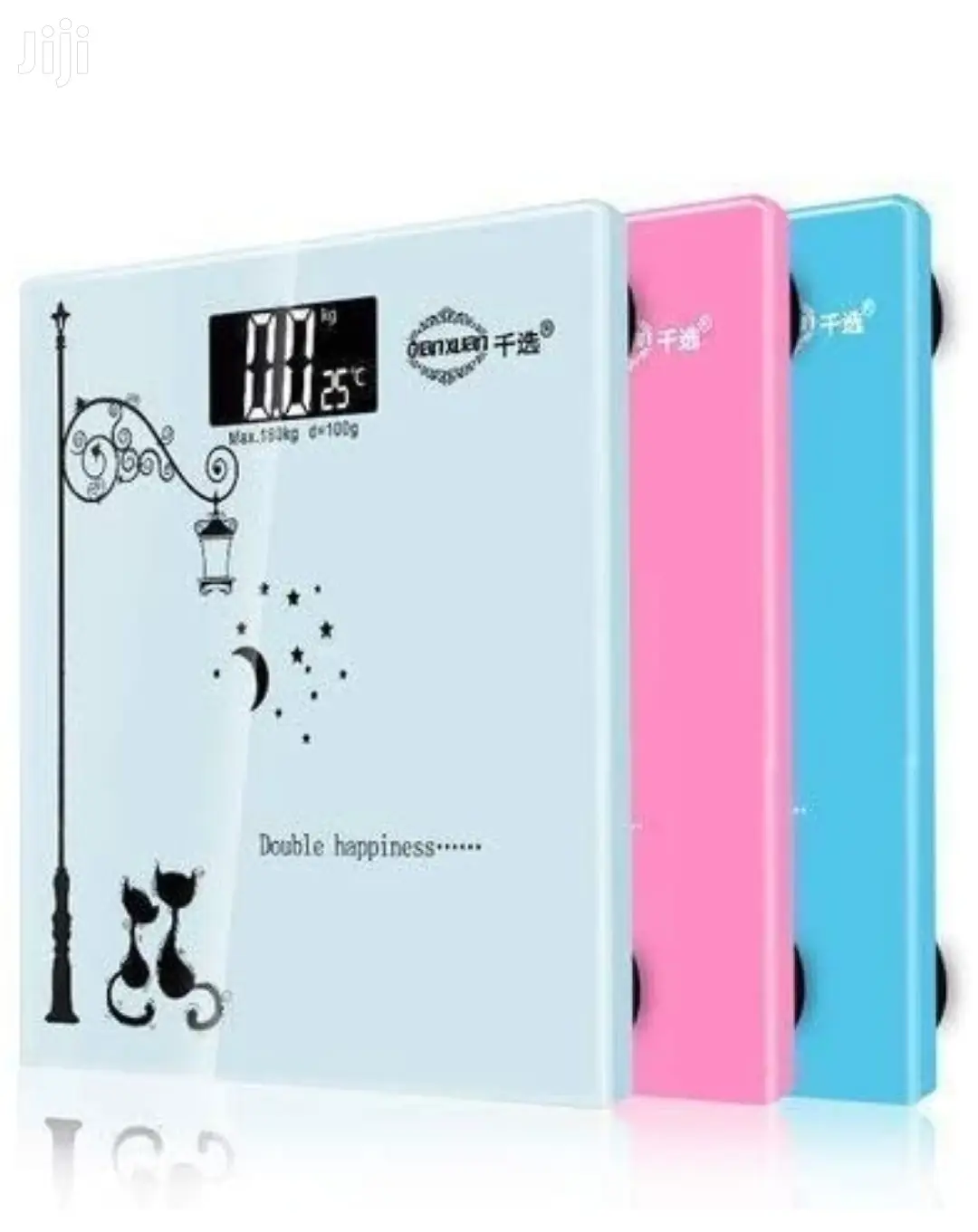 Creative Digital Tempered Glass Bathroom Weight Scale