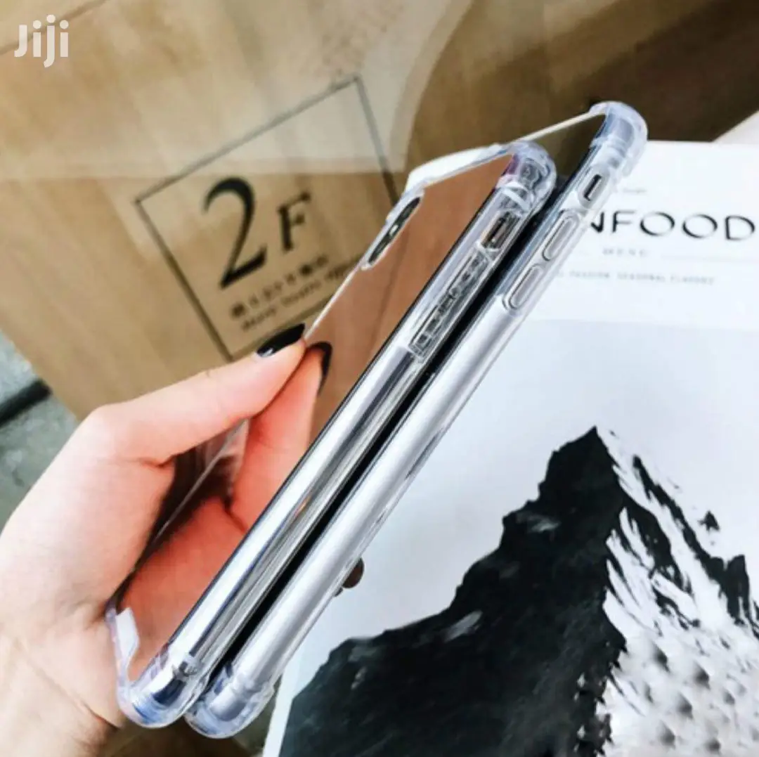 Luxury Mirror iPhone X XS Flexible Case Cover Rose Gold