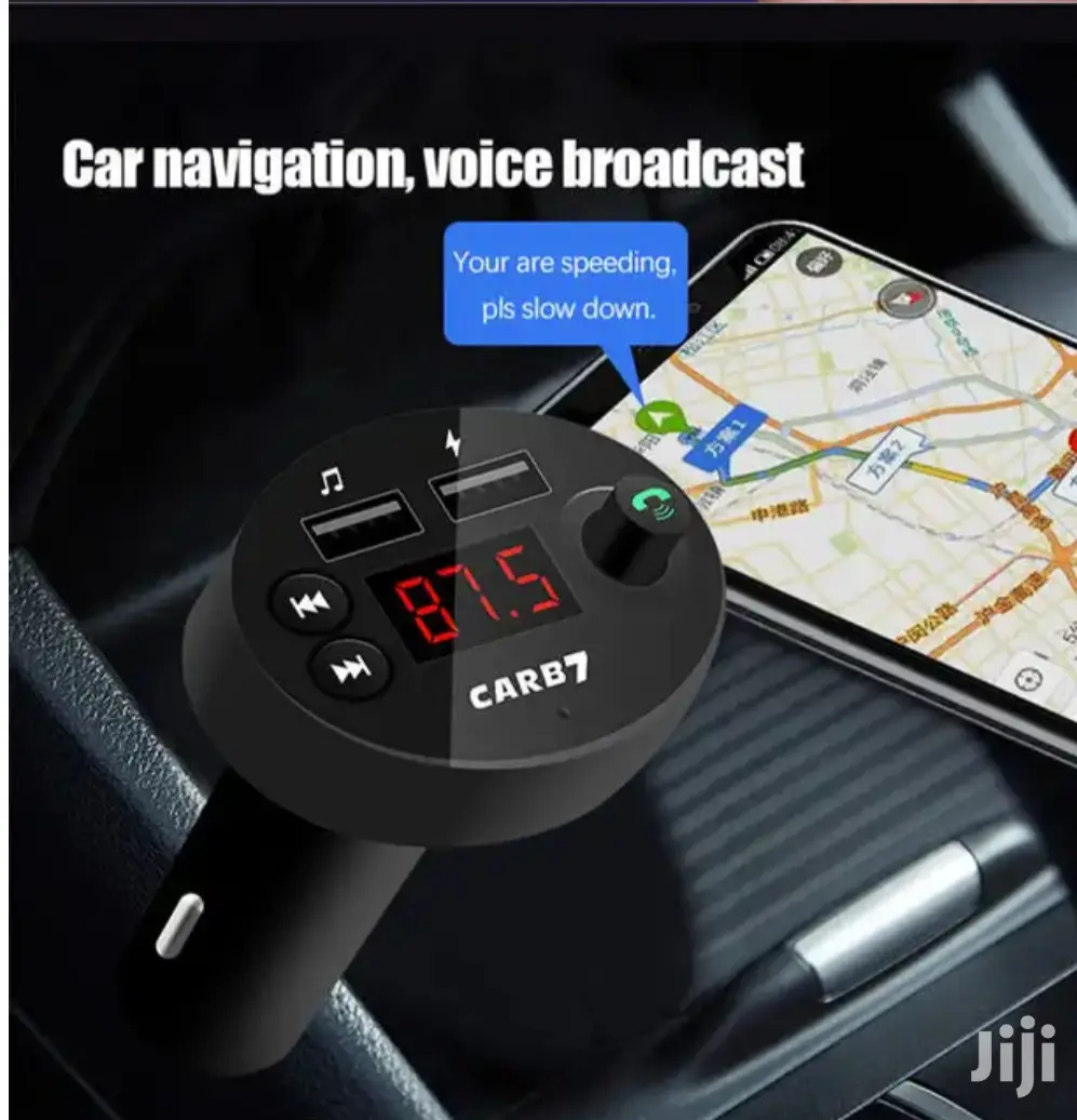 Double Usb Car Bluetooth Mp3 Player Fm Transmitter