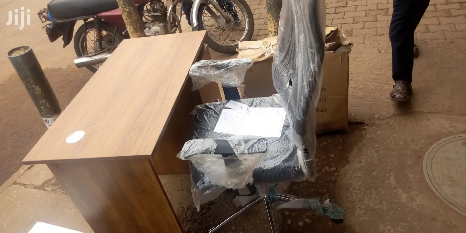Aset of Office Desk and Its Chair