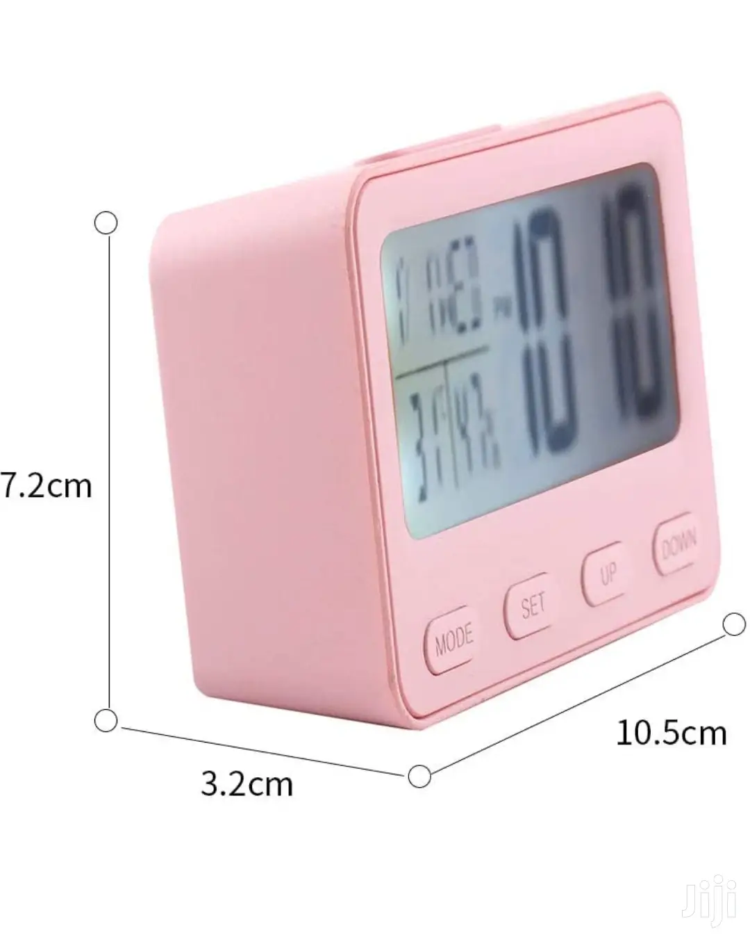 Japan LCD Alarm Clock With Light