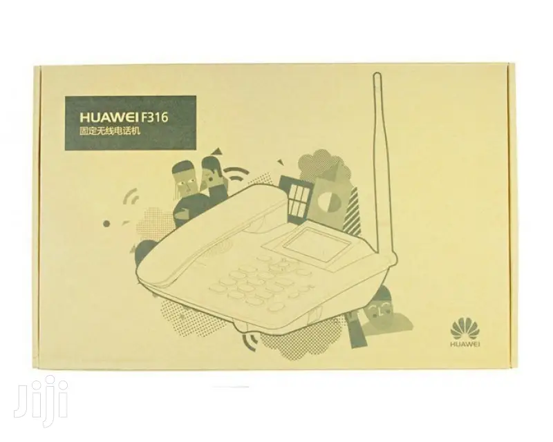Huawei Landline Open To All Network With Fm Radio Black