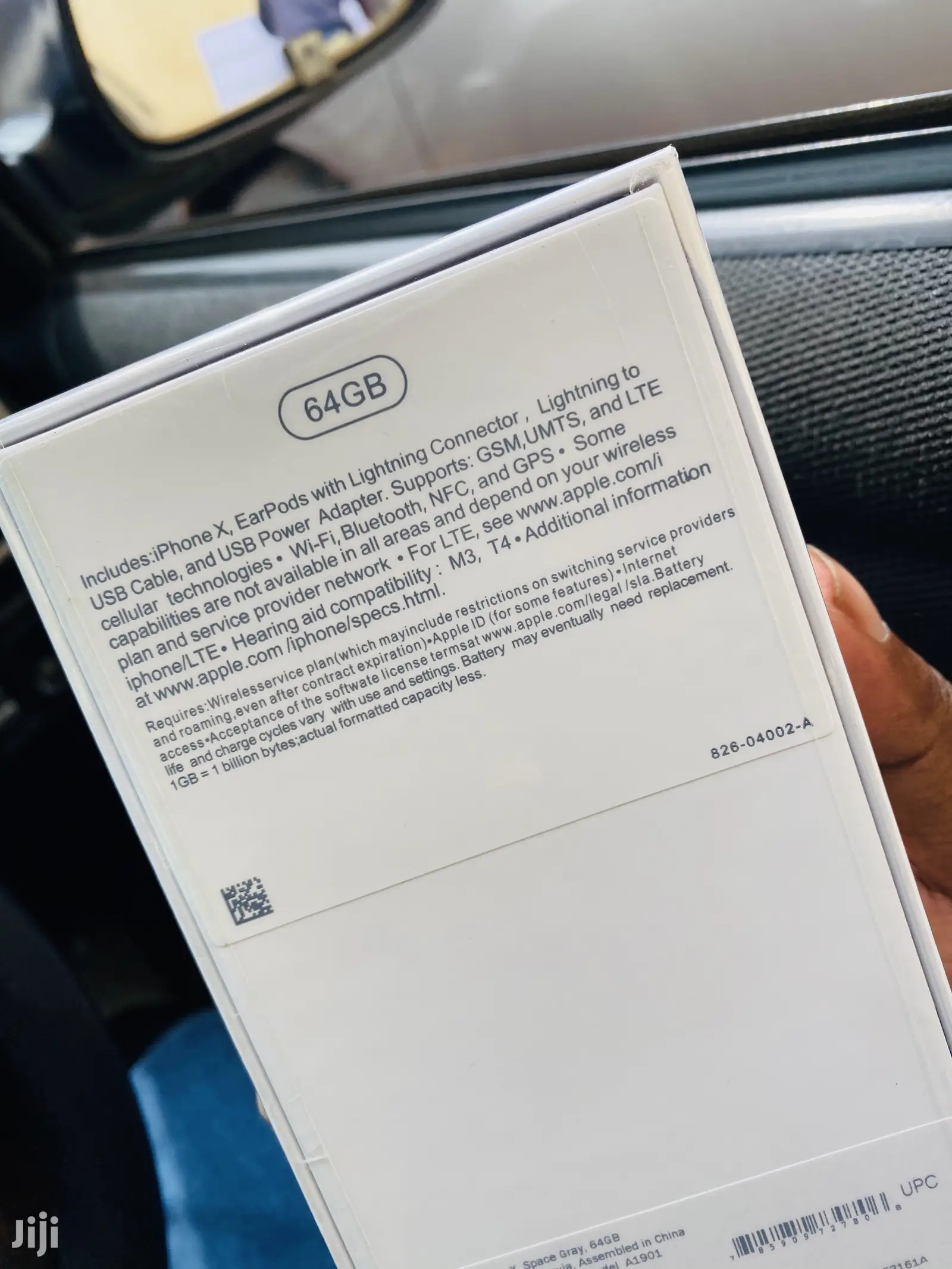 New Apple iPhone X 64 GB Black