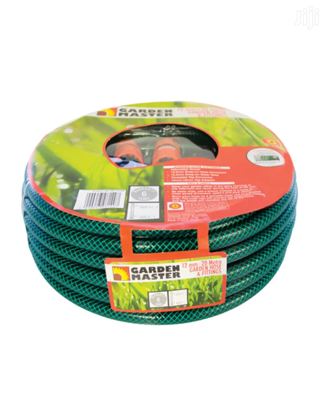 Gardenmaster Hose Pipe Plus Fittings 20m X 12mm