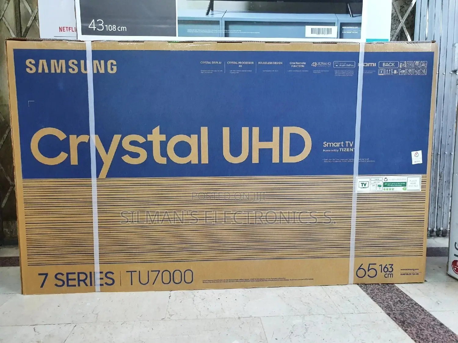 Samsung 65" Tu7000 Crystal Uhd 2020 Model