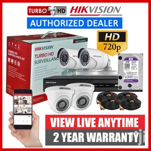 CCTV Camera 4 Channel Full Kit