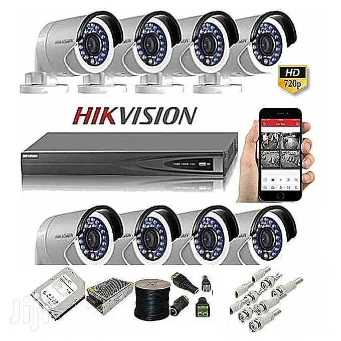 8 Channel CCTV Surveillance Kit Quality
