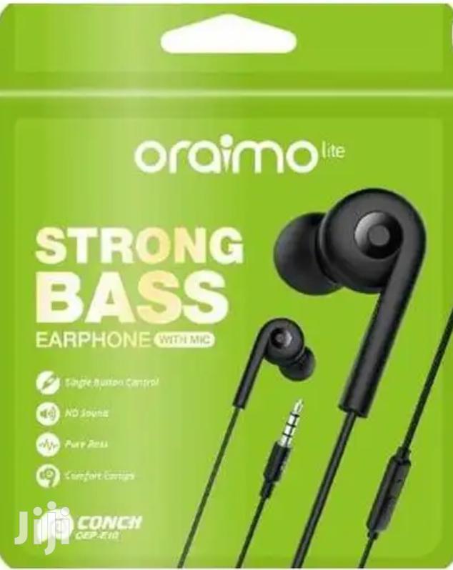 Oraimo Strong Base Ear Phones With Mic in Central Division - Headphones ...