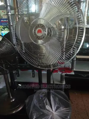 Stand Fans Sliver