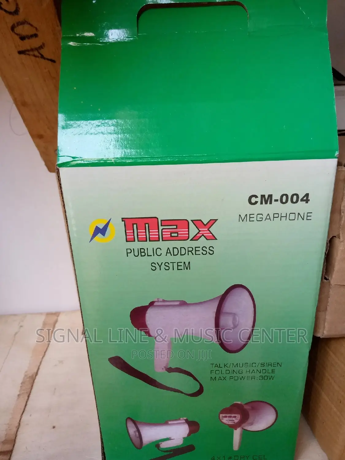 Max Megaphone Small Speakers
