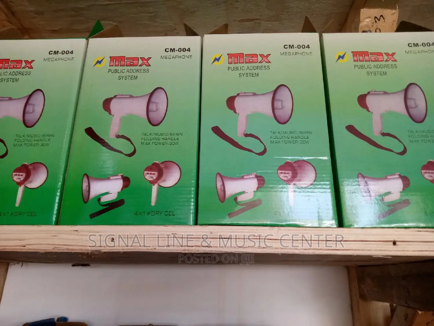 Max Megaphone Small Speakers