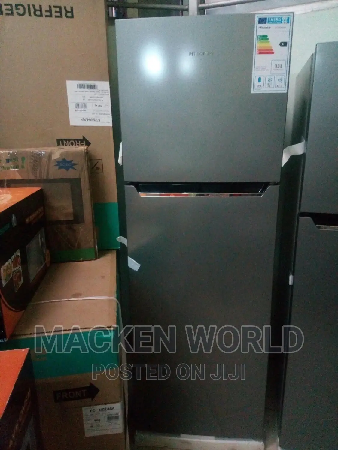 328ltrs Hisense Double Door New Frostfree