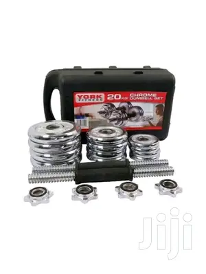 20kgs York Adjustable Dumbbells