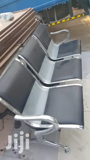 3seaters Waiting Chair Cushioned
