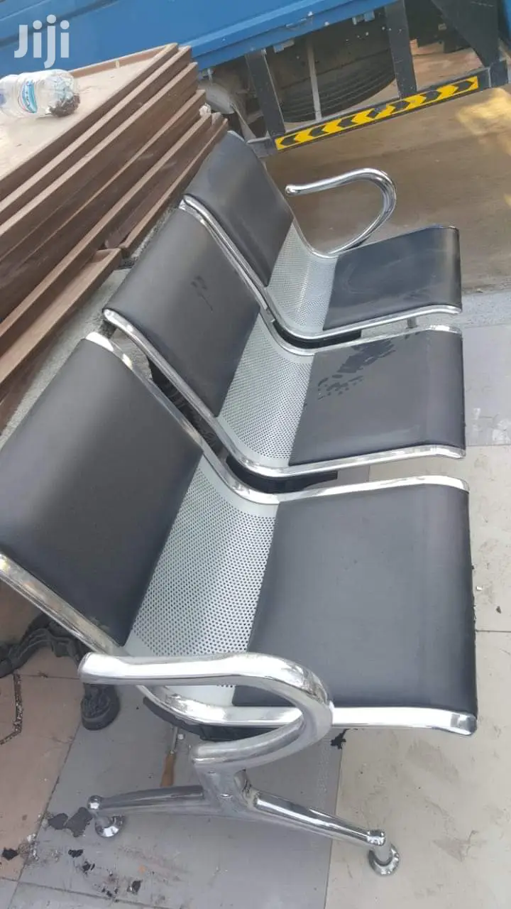 3seaters Waiting Chair Cushioned