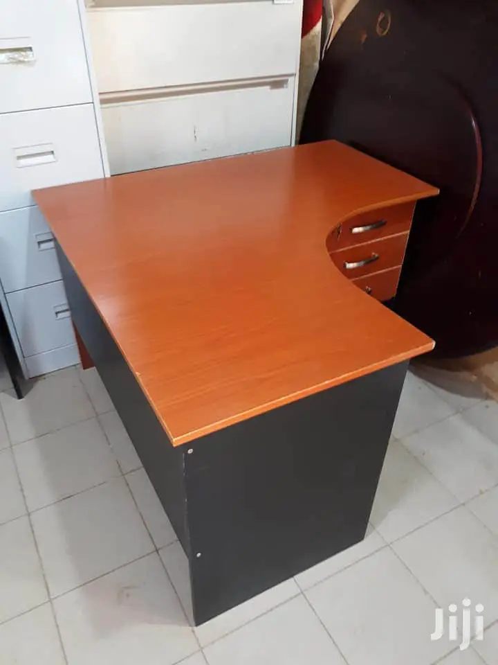 L Shape Office Desk Size 140cm