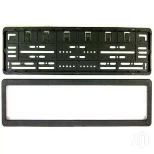 Black Number Plate Holder Benz