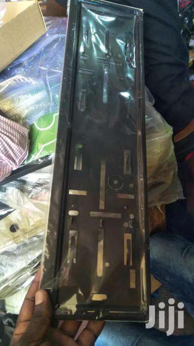 Black Number Plate Holder Benz