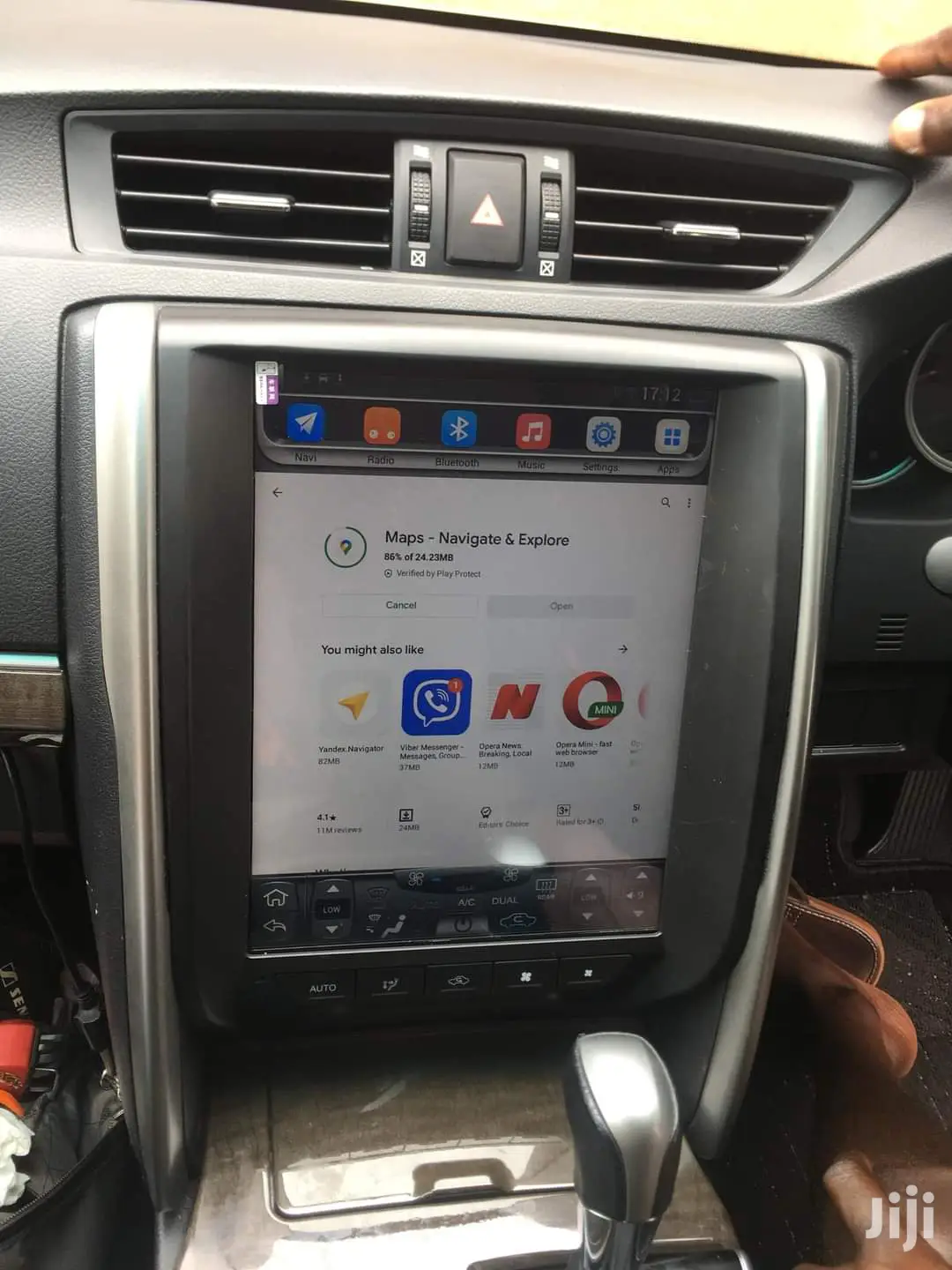 Mark X Tesla Vertical Car Radio Android 2010