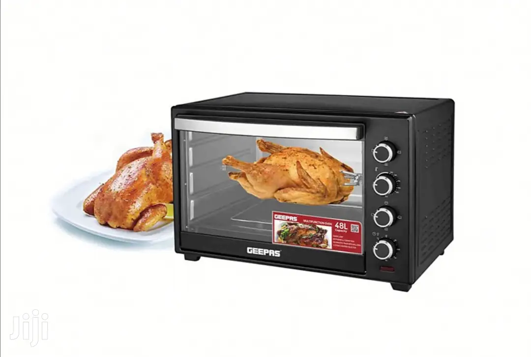 Geepas 43L Electric Oven With Rotisserie Convection 2000W