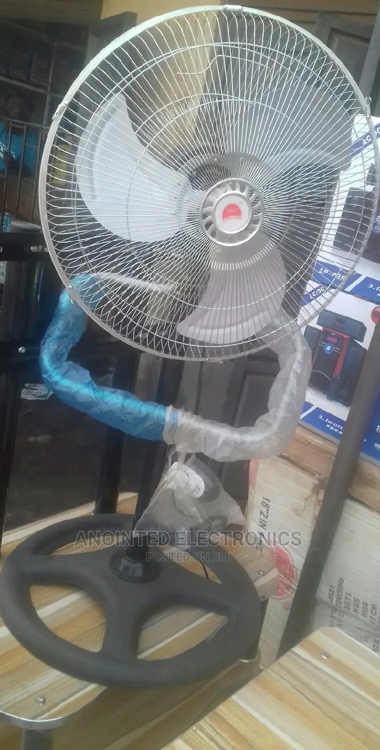 Stand Fans Sliver