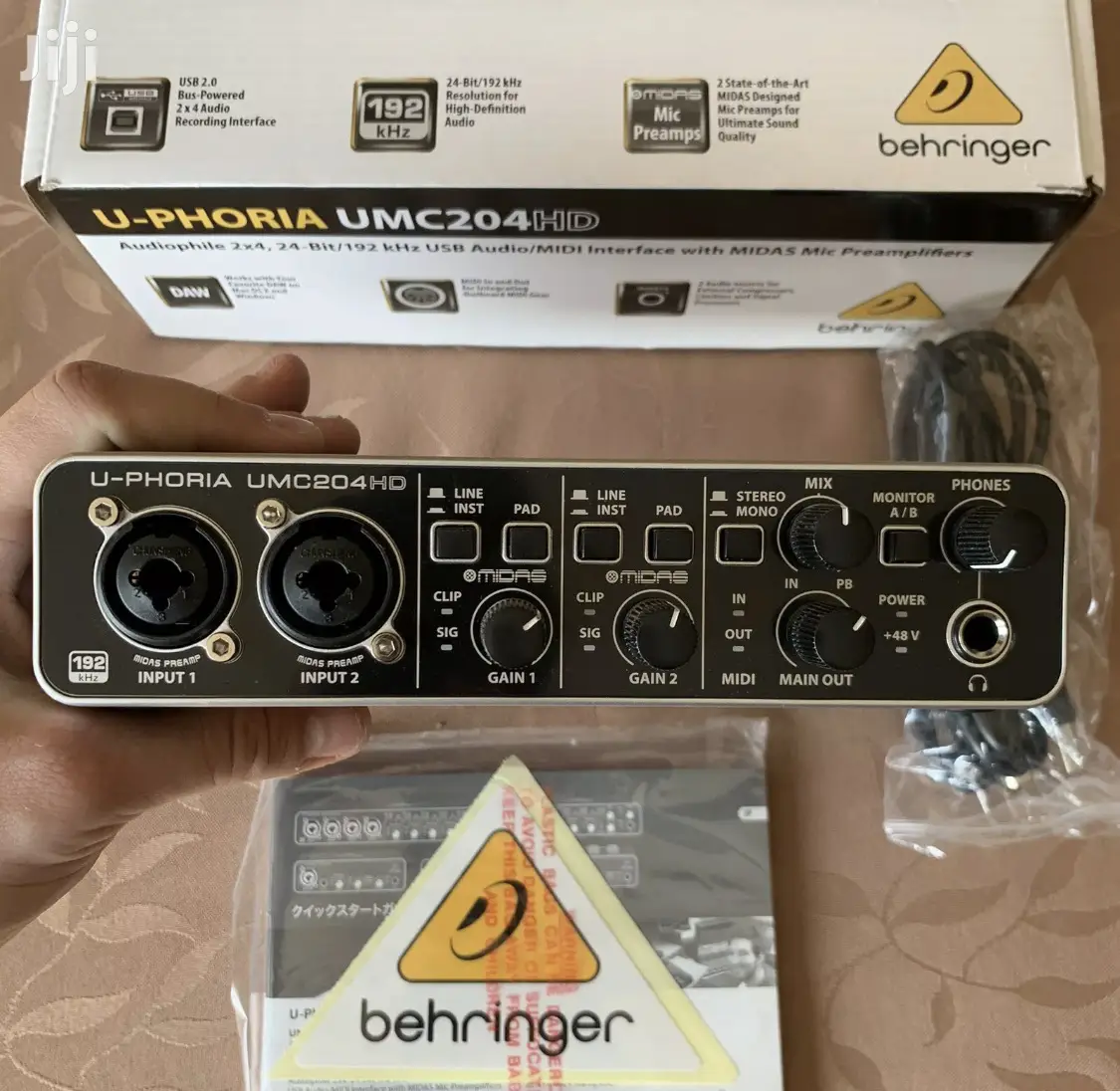 Behringher Audio Interface