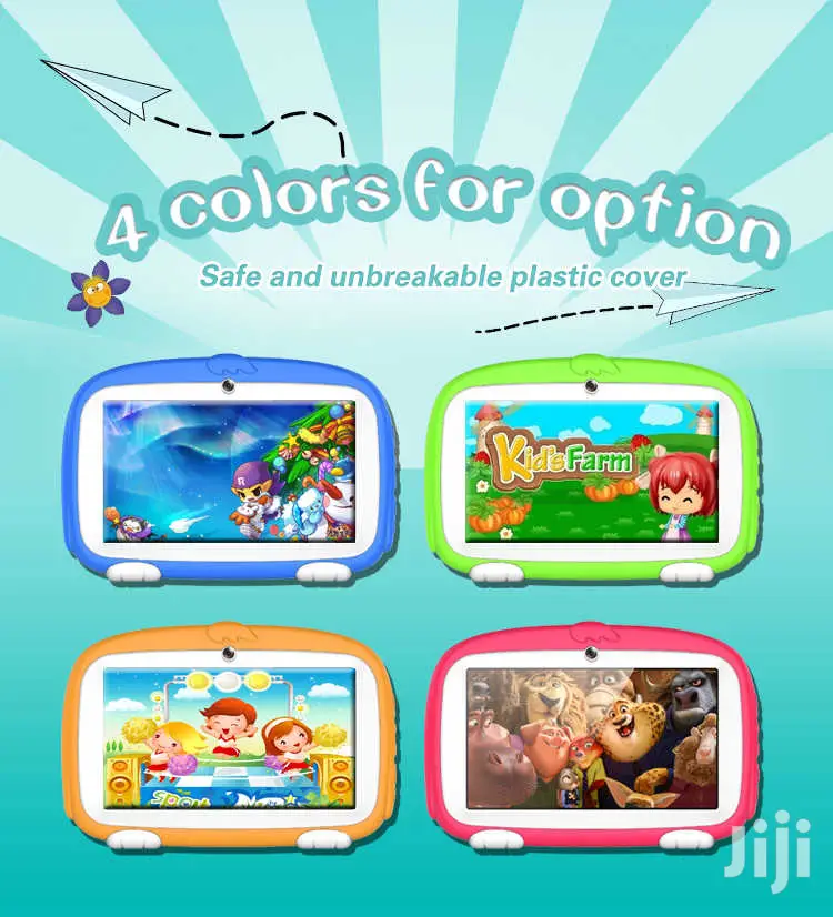 Puppy Design 7 Inches Children Kid HD Wi-fi Tablet