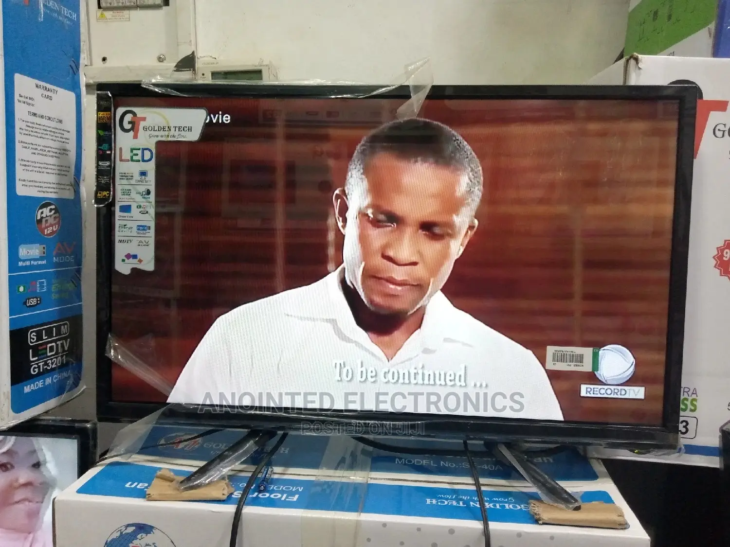 Brand New Golden Tech TV 32 Inches