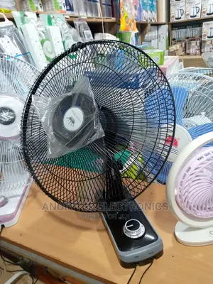 Wall Fan Black and Pink