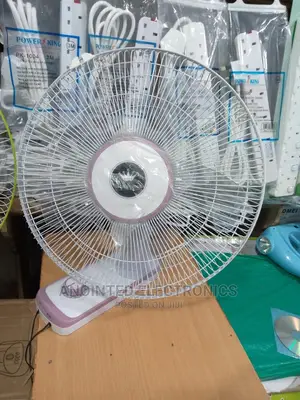 Wall Fan Black and Pink