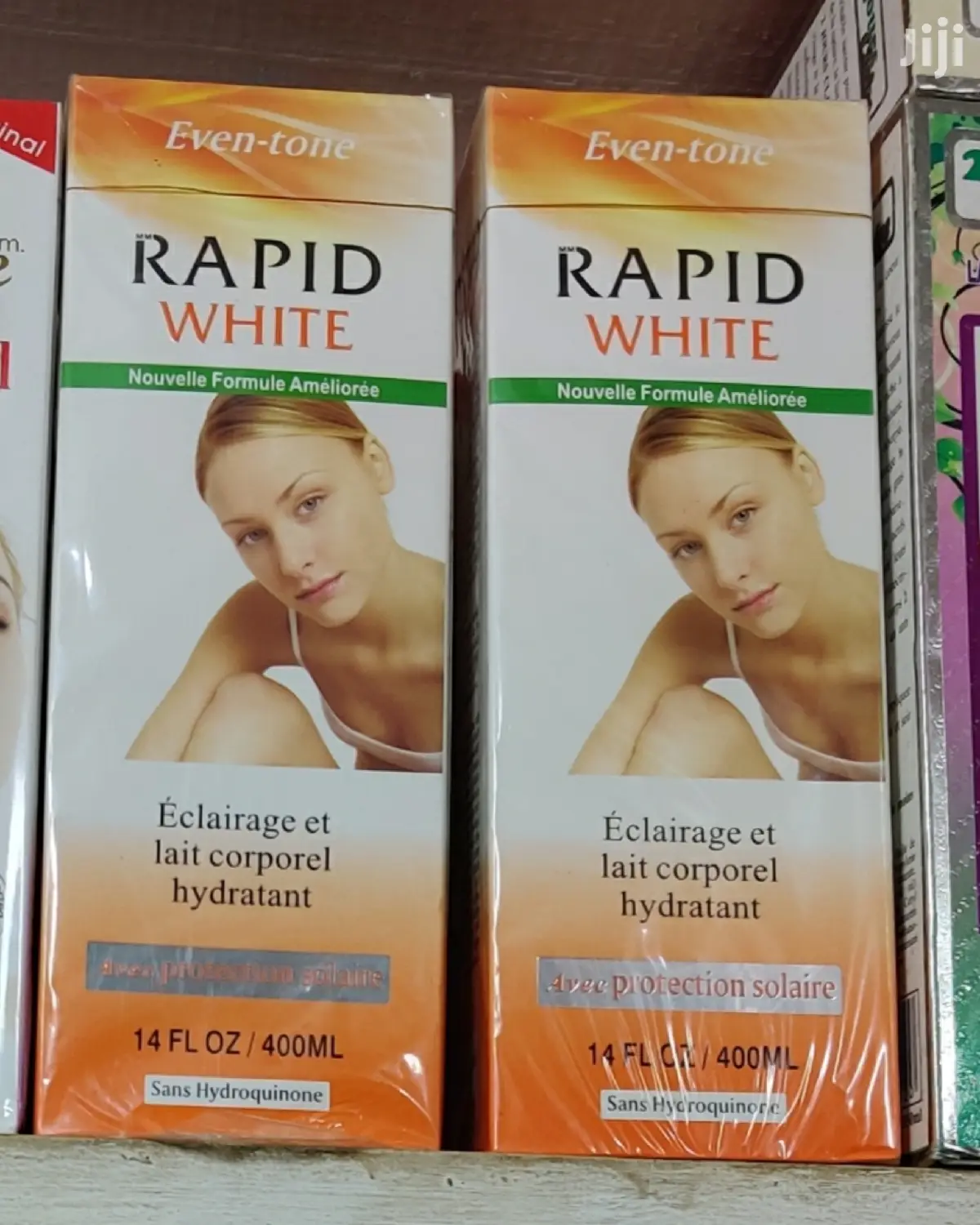 Rapid White Lightening Moisturizing Body Milk Lotion 400ml