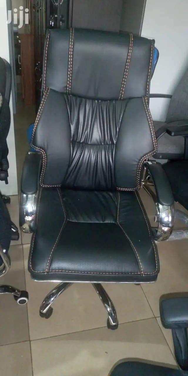 High Back Leather Office Chair