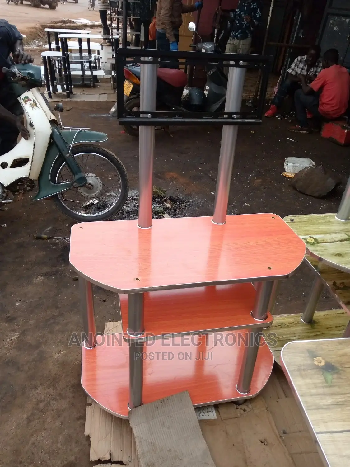 Tv Stand Red