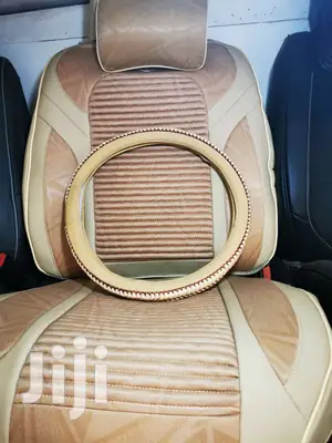 Car Seat Covers Cream