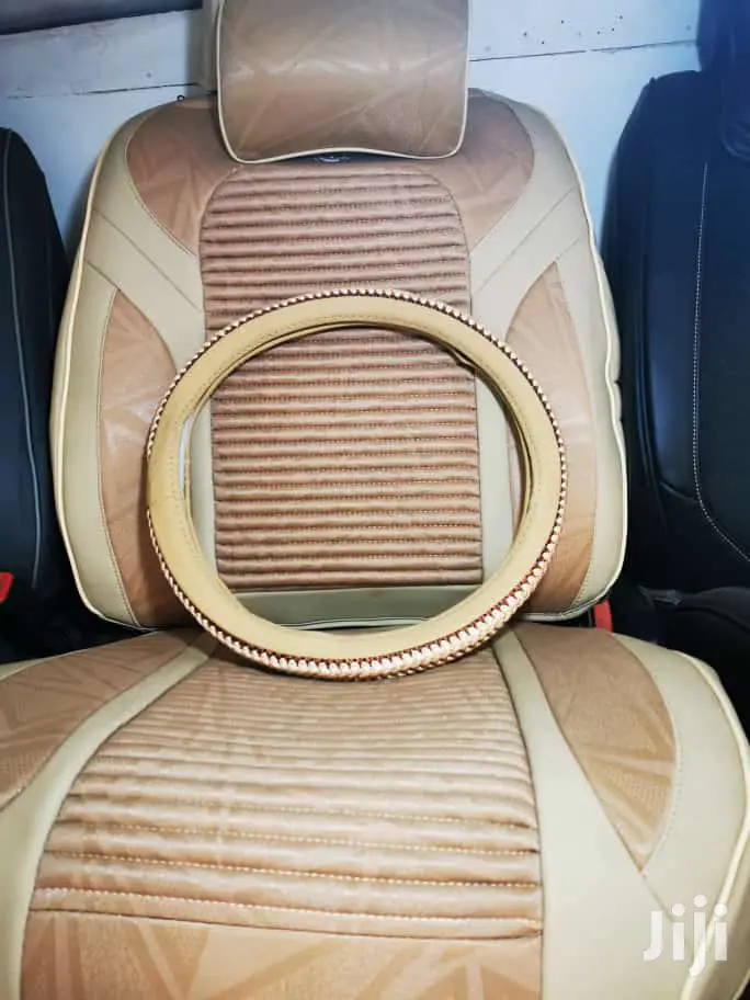 Car Seat Covers Cream