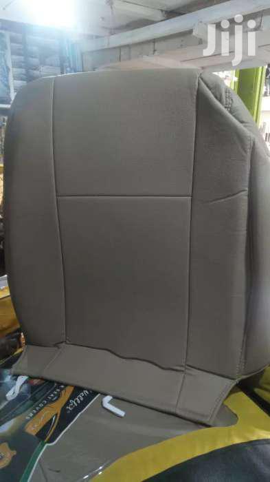PLAIN CREAM SEAT COVERS