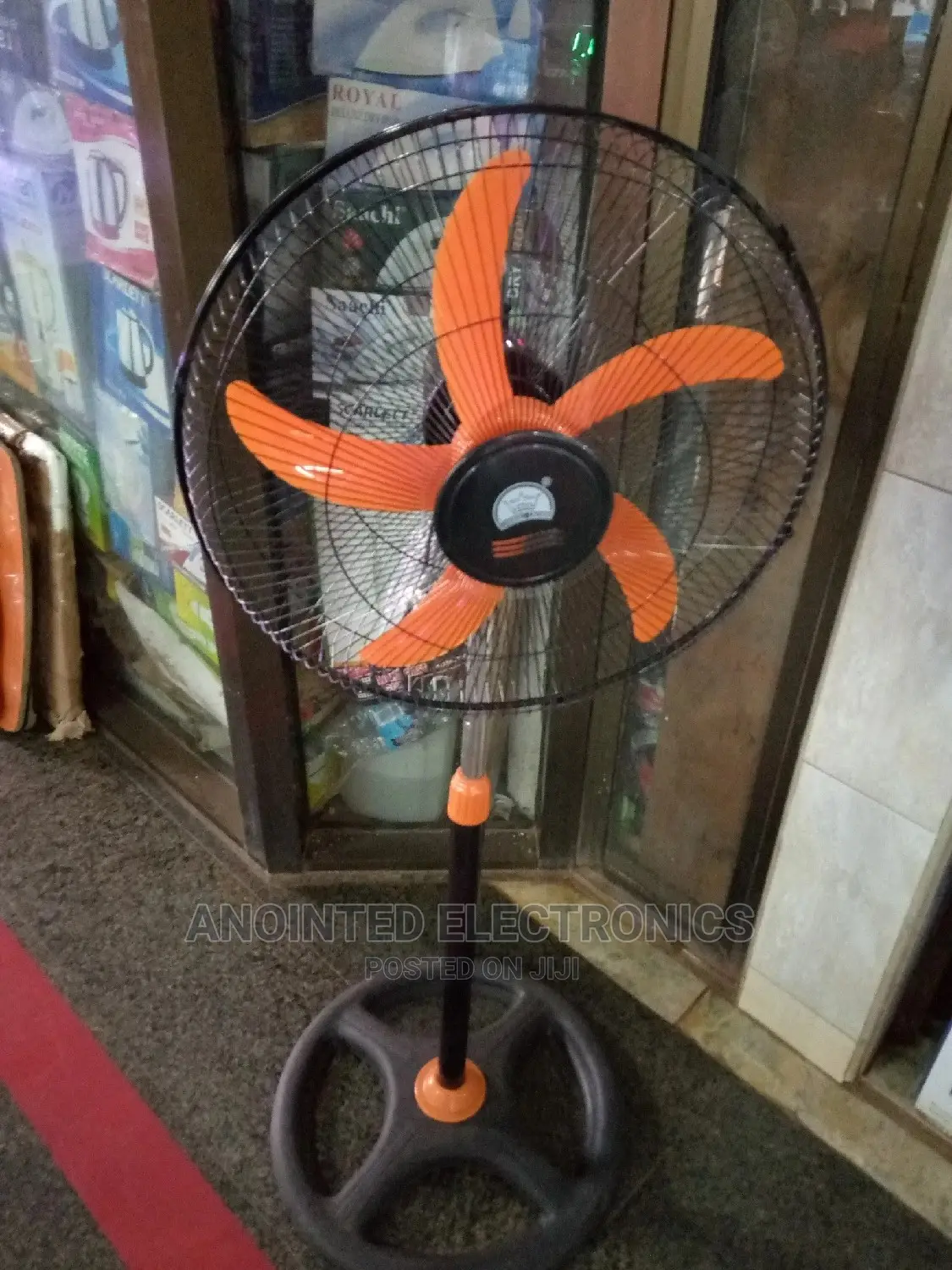 Stand Fans Black