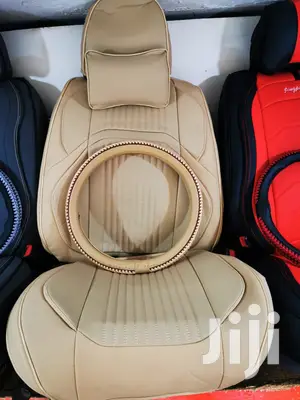 Cream Seat Covers Steering All In One
