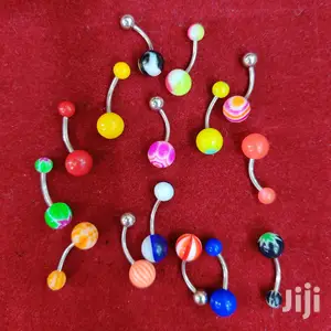 1pc Colorful Belly Button Bar Navel Barbells Rings