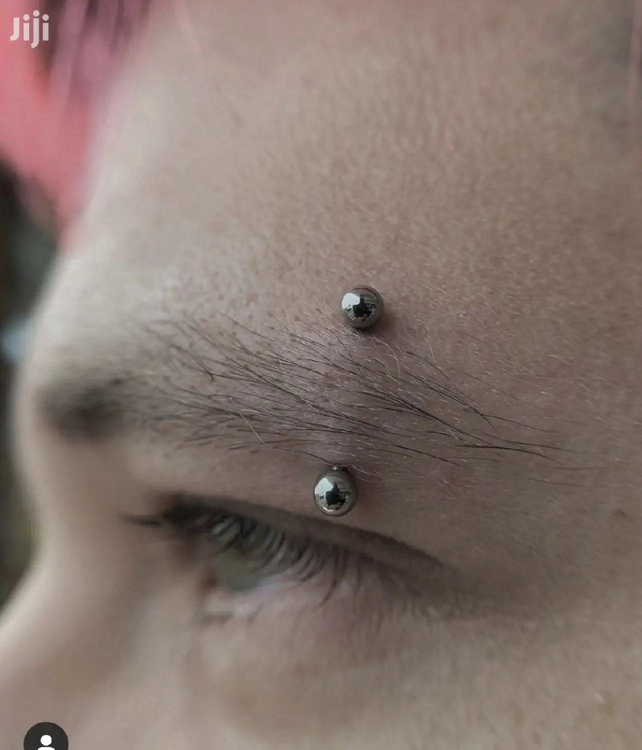 Stainless Steel Curved Barbell Eyebrow Ring Bar