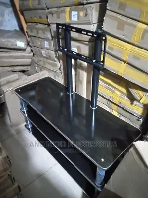 Tv Stand Wooden Black