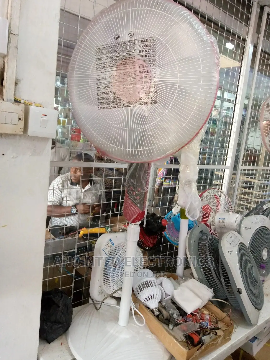 Stand Fan With Remote