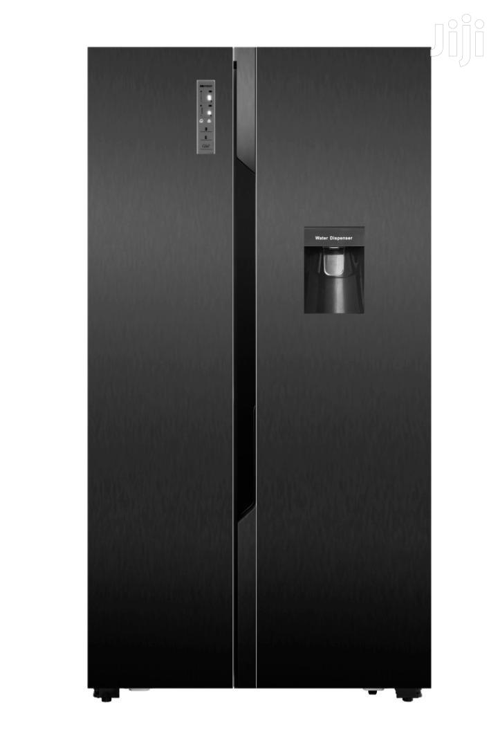 Hisense 514L Side By Side Fridge (Mirror) H670SMIAWD