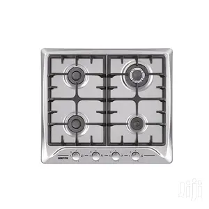 Geepas 4 Burner Stainless Steel Gas Cooker