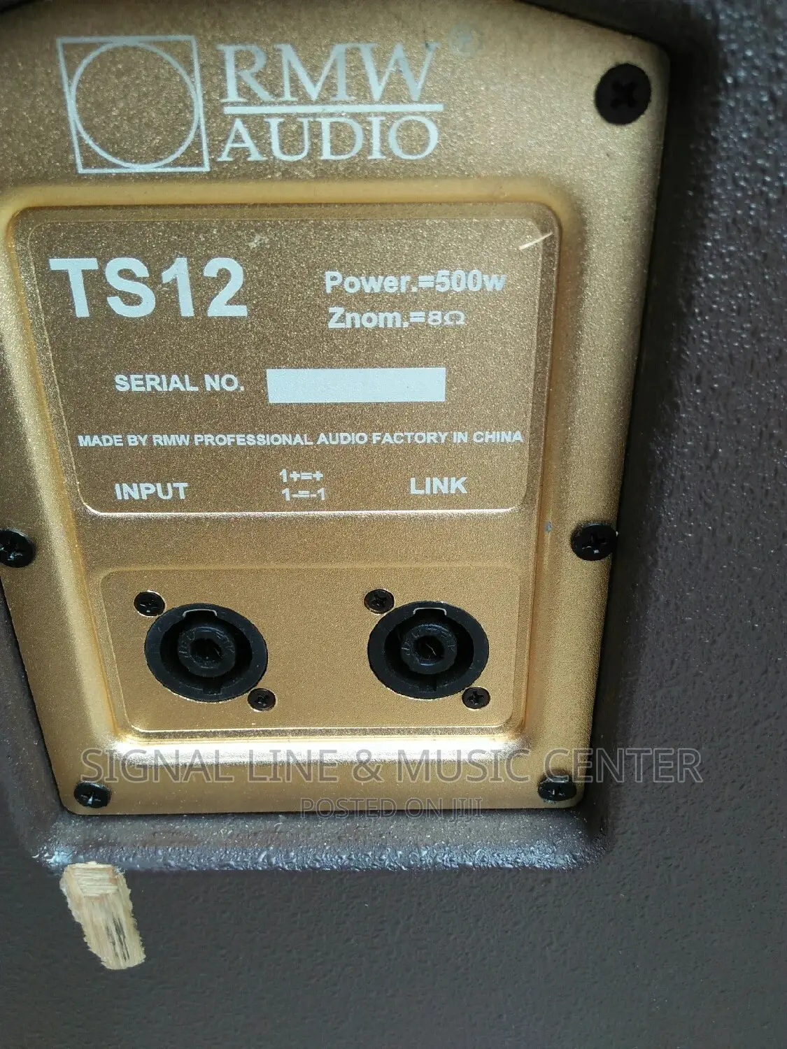 RMW Audio Ts Top Speakers Size 12