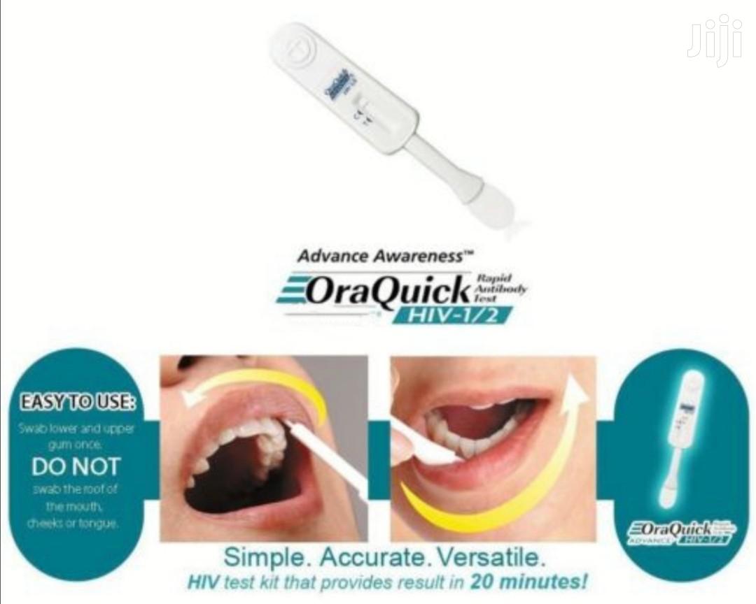 USA Oraquick HIV Self Test Kit With Saliva in Central Division Tools
