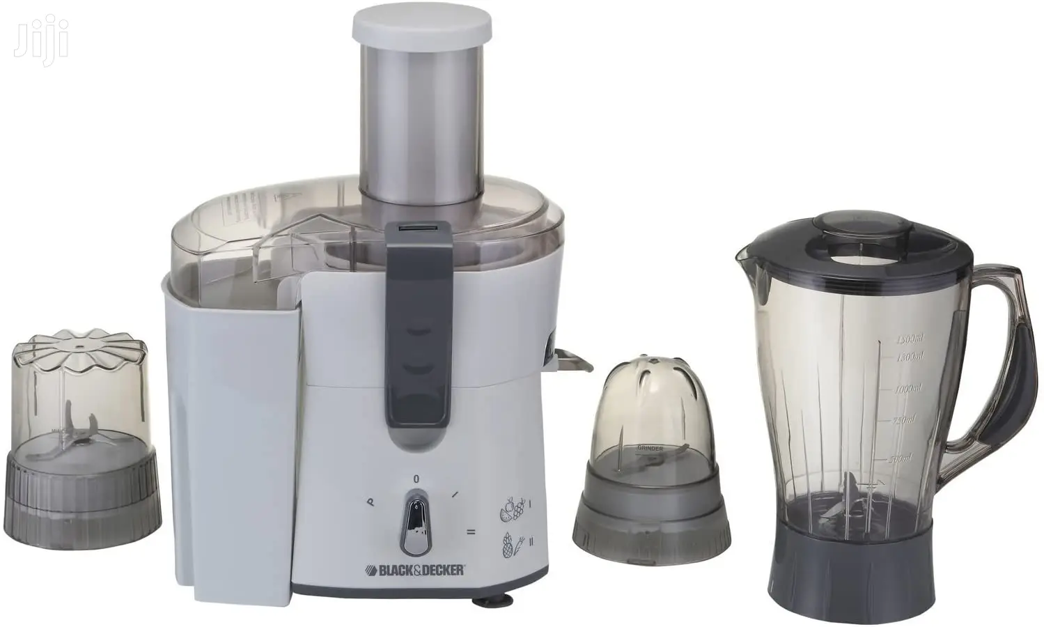 Black Decker 4-In-1 Juicer Blender Grinder Mincer 500W